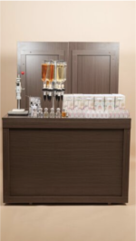 عربة العطور – باللون البني